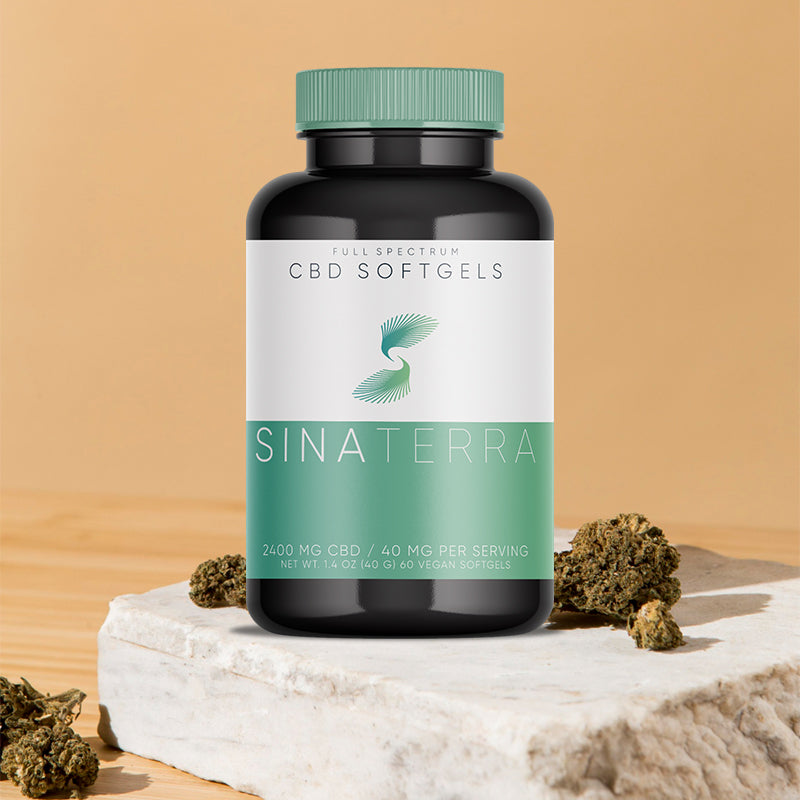 Full Spectrum CBD Softgels: 40MG Extract for Balanced Mood & Comfort –  Sinaterra